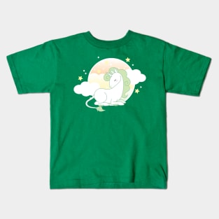 Green Unicorn Kids T-Shirt